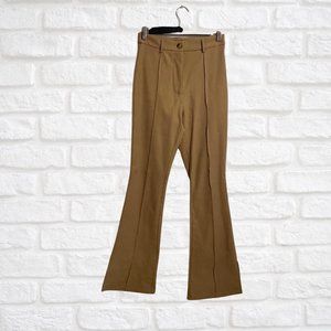 US 2 | SHEIN BEIGE FLARE PANTS